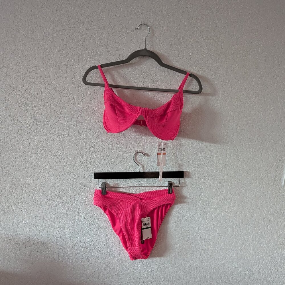 Hot Pink Bikini Set